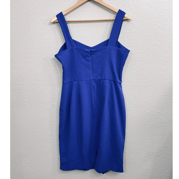 ANTHROPOLOGIE DRESS THE POPULATION BLUE SHEATH DRESS SIZE LARGE - Picture 7 of 11